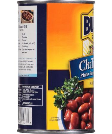 Bush's Best Mild Pinto Chili Beans 27 oz - Pack of 12 Cans | Large Mild Pinto Chili - Buy Online on GoSupps.com