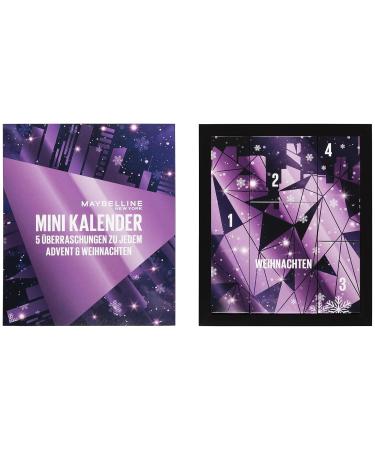Maybelline New York Mini Advent Calendar 2023 | NYC Nights Beauty Gift with 5 Cosmetics | Perfect Women's Makeup Advent Calendar - Buy Online on GoSupps.com