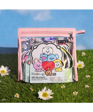 Buy The Cr me Shop BT21 Baby Printed Essence Sheet Mask Set | 16 Unique Masks & Travel Pouch - International Shipping Available - Buy Online on GoSupps.com