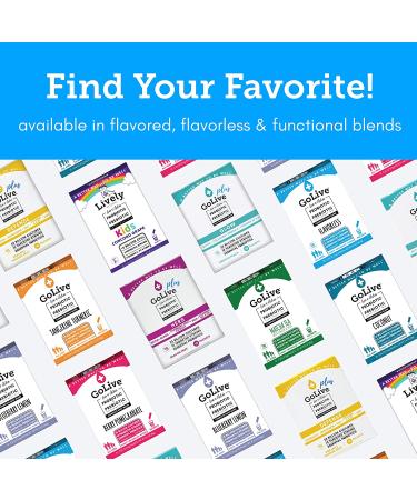 GoLive Flavorless Sugarless Synbiotic Probiotics & Prebiotics for Adults & Kids - 15 Billion CFUs | MD & RD Recommended for Digestion & Immunity - Buy Online on GoSupps.com