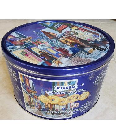 Kelsen Danish Butter Cookies 5 Lbs - Premium Quality Assorted Tin for Gifting and Snacking - Buy Online on GoSupps.com
