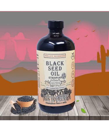 Herbal Organic Works Black Seed Oil - 8 Fl Oz. - Buy Online on GoSupps.com