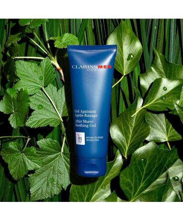 CLARINS MEN After Shave Soothing Gel | Hydrating Gel for Irritated Skin | Soothes Razor Burn & Moisturizes | Refreshes & Softens Beard | All Skin Types | 2.5 oz - Buy Online on GoSupps.com