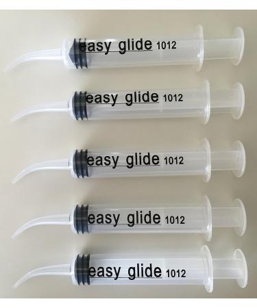 25 Pack Easy Glide Curved Tip Syringes 10/12cc - Needle-Free - Buy Online on GoSupps.com