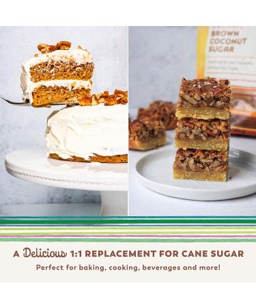 Big Tree Farms Organic Coconut Sugar - Vegan, Gluten Free, Paleo, Kosher Certified | Cane Sugar Alternative for Baking, Non GMO, Low Glycemic, Unrefined, Fair Trade | 1 lb Golden Sugar - Buy Online on GoSupps.com