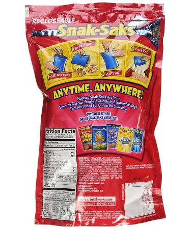 Nabisco Mini Nutter Butter Bite Size Snak-Saks 8oz Bag - Pack of 3 - Buy Online on GoSupps.com