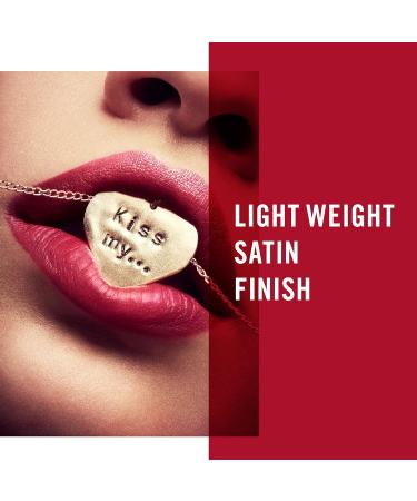 Rimmel London Stay Satin Liquid Lipstick For Sure - 5.5 ml (430) | Long Lasting Formula - Buy Online on GoSupps.com