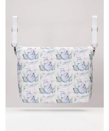 Ladeheid LABG10 Stroller Shoulder Bag - Diaper Bag for Travel & Everyday Use (Hippo-12) | International Shipping Available - Buy Online on GoSupps.com