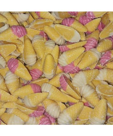 Hannah's Candy Chocolate Sweets In Silver Foil Gift Pouch (Candy Ice Cream Cones 500g) Candy Cones 500g