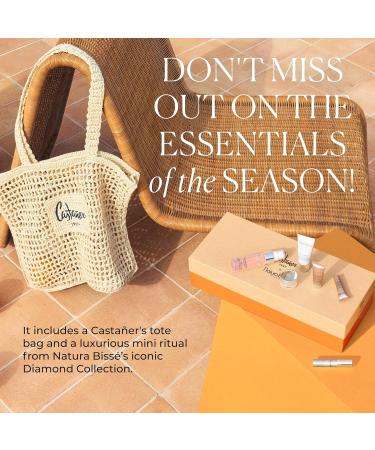 Casta er x Natura Biss Skincare Discovery Set A Complete 6-piece Routine In An Exclusive Raffia Tote Bag - Buy Online on GoSupps.com