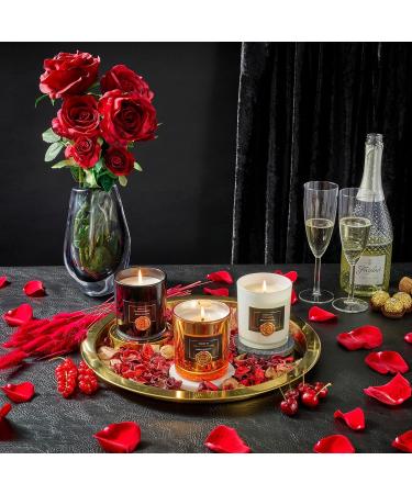 Organic Large Tropical Candle: Guava & Lychee Rejuvenation (280g/60hrs) | Vegan Soy Wax Blend with Exotic Flowers | Ideal Gift for Women & Men | Home Supplys - Buy Online on GoSupps.com