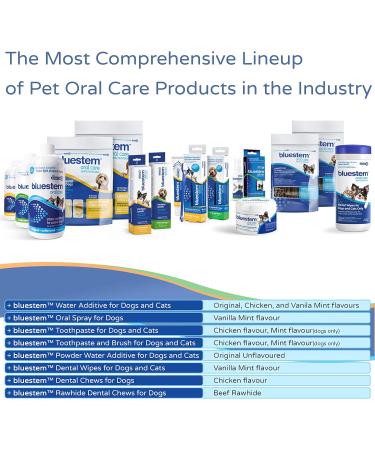 Buy Bluestem Pet Toothbrush Set - Double-Sided Dog & Cat Brushes | Gentle & Effective Teeth Cleaning Kit - Fast International Shipping - Buy Online on GoSupps.com