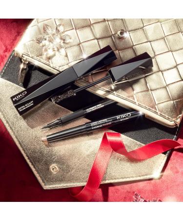 KIKO Milano Holiday Premi re Gorgeous Eyes Gift Set | Eye Gift Set: Eyeliner Long-Lasting Eyeshadow Stick And Volumising Mascara - Buy Online on GoSupps.com