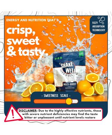Buy Clean Energy Drink Mix with Cortisol Protection | All-Day Focus Natural Caffeine B12 D3+K2 Antioxidants & Electrolytes - Citrus Sunrise (14 Count - Buy Online on GoSupps.com