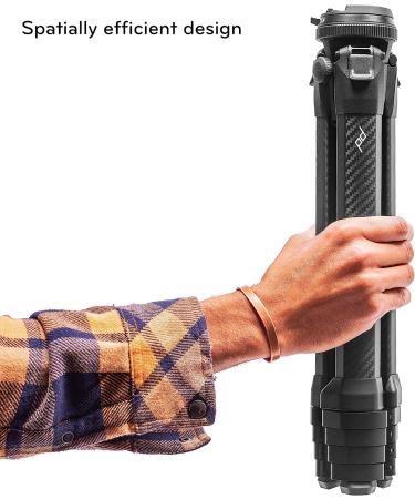 Peak Design Travel Tripod - 5 Section Aluminum Camera Tripod - Buy Online on GoSupps.com