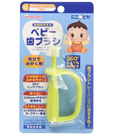 Wakodo Japan - And for polish Wakodo Nico Pika baby toothbrush yourself