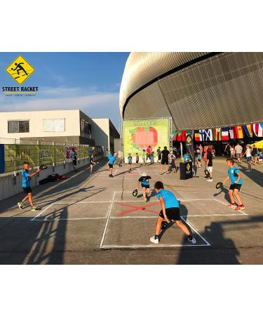 Schildkroet-Funsports Street Racket Set - Small, Multi-Colour | Unisex's Outdoor Game Set - Buy Online on GoSupps.com