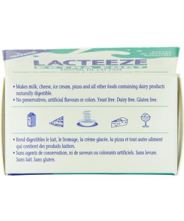 Lacteeze Extra Strength: Fast-Acting Lactase Enzyme Supplement - Buy Online on GoSupps.com