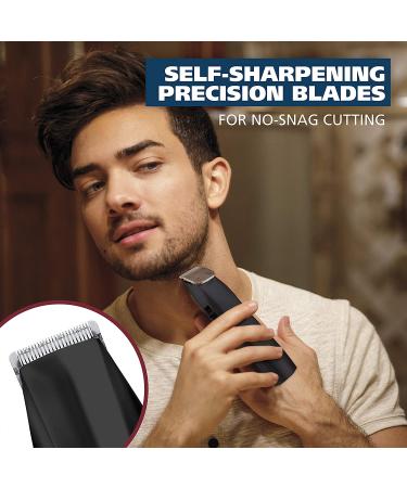 Wahl Cordless Beard Trimmer w EarNoseBrow Trimmer - Buy Online on GoSupps.com