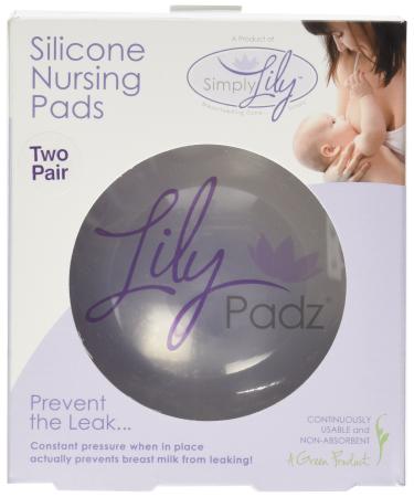 LilyPadz Reusable Silicone Nursing Pads Double Pair Regular Size - Buy Online on GoSupps.com