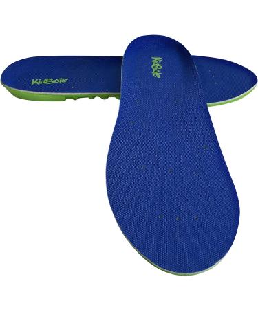 KidSole Memory Foam Sport Plus Insoles for Active Kids | Arch Support and Comfort | Extra Memory Foam Top Layer | (24 CM) Kids Size 3-6 - Buy Online on GoSupps.com