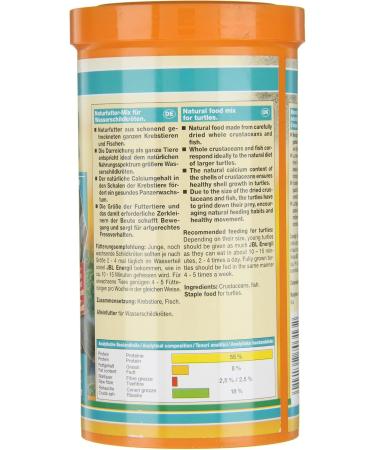 JBL Energil 70313 Main Food for Marsh & Water Turtles - 1 Pack (1 L 170 g) | International Shipping Available - Buy Online on GoSupps.com