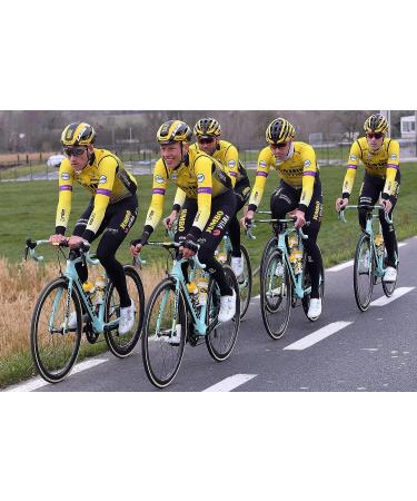 Tacx Shiva Pro Team Jumbo Visma Water Bottles 500ml (2 Pack) | Official UCI Cycling Bottles - Buy Online on GoSupps.com