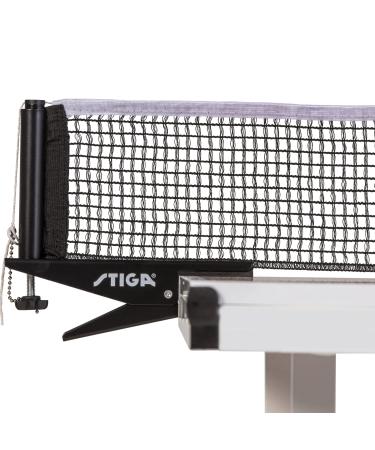 STIGA Premium Clipper 72" Regulation Table Tennis Net and Post Sets - Easy Set Up and Spring Activated Clip ping Pong net Set Premium 72" Regulation Net Set - Buy Online on GoSupps.com