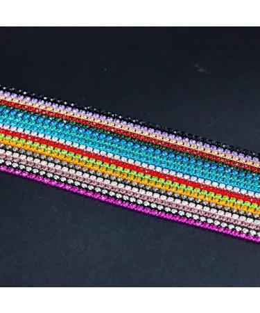 JEGOYER 10 Yards SS12/3.0mm Malachite Green Crystal Rhinestone Trim Chain - Wedding DIY Decoration - Buy Online on GoSupps.com