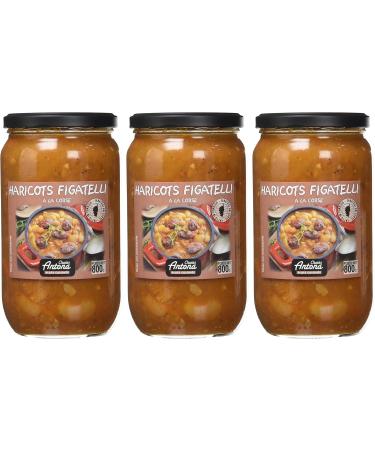 Charles Antona Figatelli Beans 800g - Pack of 3 - Buy Online on GoSupps.com