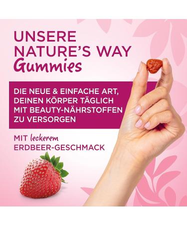 Biotin Gummy Bears for Hair Skin & Nails - High Dose Hair Vitamins with Vitamin A C & Zinc - 60 Gelatin-Free Gummies - Buy Online on GoSupps.com