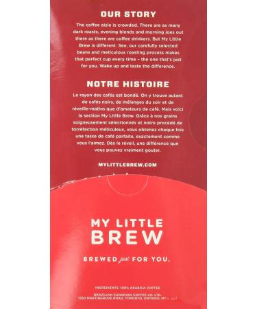 My Little Brew - House Blend Single Serve K-cup Pod Compatible with Keurig K-Cup Brewers 24-Count - Buy Online on GoSupps.com