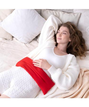 Zhu-Zhu Lavender Body Wrap - Microwavable Wheat Bag - Microwave Heat Pad Soothing Hot Pack - Red Fleece - Buy Online on GoSupps.com