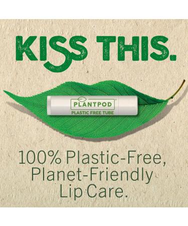 Eco Lips Pure & Simple Raspberry Coconut and Vanilla Organic Lip Balm 9-Pack (0.15 oz.) - 100% Natural. 100% Plastic-Free Packaging | Made in USA & Cruelty Free - Buy Online on GoSupps.com