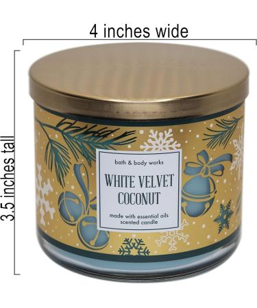 Shop White Barn 3-Wick Candle with Essential Oils - White Velvet Coconut - 14.5 oz | International Shipping Available - Buy Online on GoSupps.com