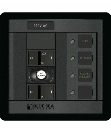 Blue Sea Systems 1190 ELCI Main 30A Double Pole + 1 Position