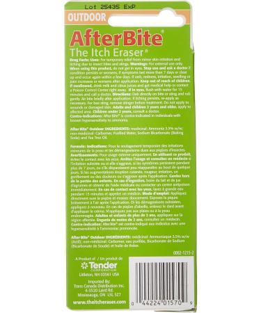 Adventure Medical Kits/Tender Corporation AfterBite Outdoors 0.7 Ounces (Pack of 12) - Buy Online on GoSupps.com