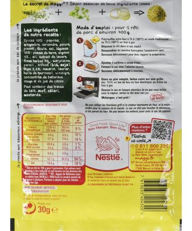 Maggi Thyme & Fine Herbs Roast Papillotes (1 bag) -30g - Buy Online on GoSupps.com