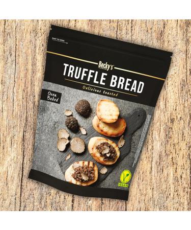 Becky's Truffle Snack - Roasted Truffle Bread Crispy Salt Biscuits 150g | Gourmet Gift for Truffle Lovers - Buy Online on GoSupps.com