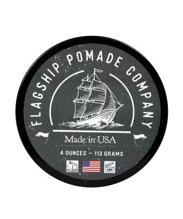 Handmade Blackship Pomade - Firm Hold, Low Shine 4oz - Buy Online on GoSupps.com