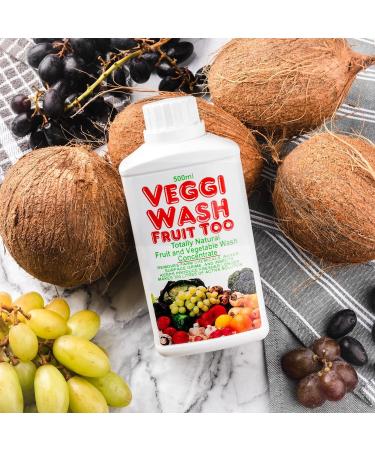 Food Safe Veggi Wash Concentrate 500ml - Natural and Effective Solution - Buy Online on GoSupps.com