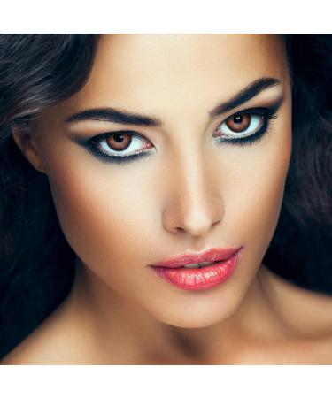 Aricona Brown Contact Lenses - Prescription-Free Intensely Colored Annual Lenses (2 Pieces) for Vibrant Eyes | Shop Internationally - Buy Online on GoSupps.com