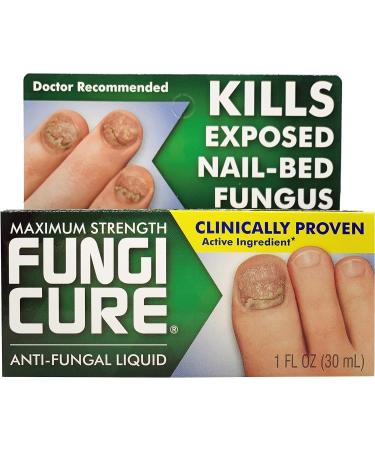 FungiCure Antifungal Liquid, extra strength, anti fungus 1 fl oz (30 ml)