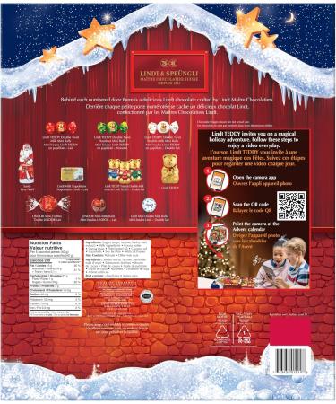 Lindt TEDDY Augmented Reality Chocolate Advent Calendar 2024 200g Chocolate Advent Calendar 2024 for Kids Advent Calendar for Adults Christmas Candy Christmas Chocolate - Buy Online on GoSupps.com