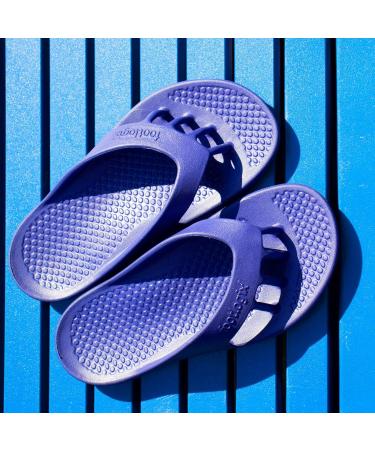 Comfeeze by Footlogix - Lightweight Non-Slip Recovery Sandals with Toe Separator | Ideal Pedicure Footwear | Size 8 Easy to Clean - Buy Online on GoSupps.com