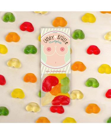 5-Set Candy Breasts | Fruit Gum Breasts in Gift Bag | Perfect Gift Idea for JGA & 18th Birthday - Buy Online on GoSupps.com