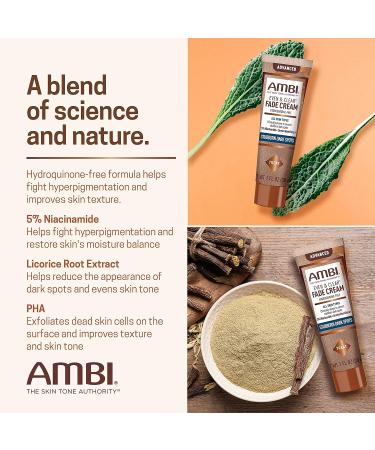 Ambi Even & Clear Fade Cream - Hyperpigmentation Treatment, Dark Spot Corrector with Niacinamide & Licorice Root Extract - 1 Fl Oz - Buy Online on GoSupps.com