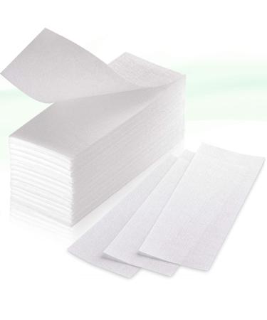 150 Wax Strips - Non Woven Fleece Stripes For Warm Wax And Sugar Paste - Skin-friendly And Tear-resistant Hair Removal For Any Type Of Depilation On The Leg  Chest  Back  Intimate Area And Face 150 Strips.