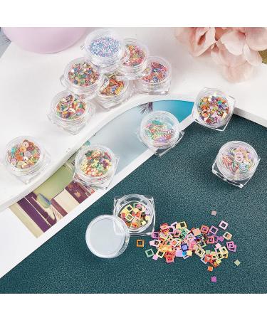 NICENEEDED 12 Boxes Nail Art Sequins Butterfly Flower Love Nail Sequins Design Laser Nail Art Flakes 3D Colorful Glitter Sticker Shining Spangle Nail Decoration for DIY Accessories Crafts Acrylic - Buy Online on GoSupps.com