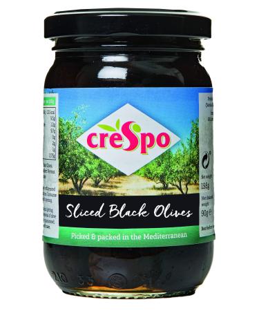 Crespo Sliced Black Olives 198 g